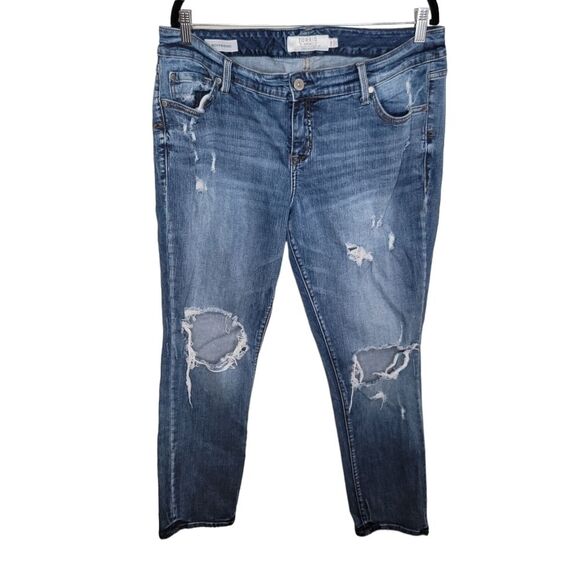 Torrid Boyfriend Jean - Vintage Stretch Medium Wash size 16 - Picture 3 of 11
